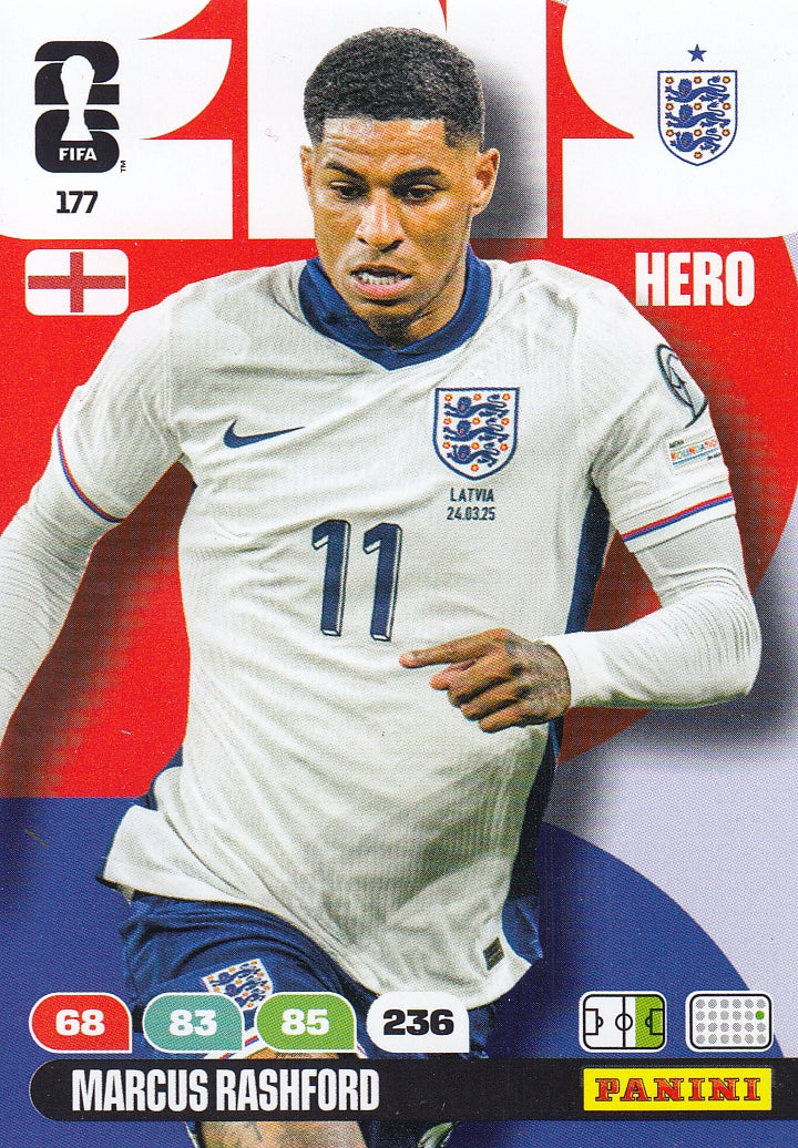 177. MARCUS RASHFORD - ENGLAND