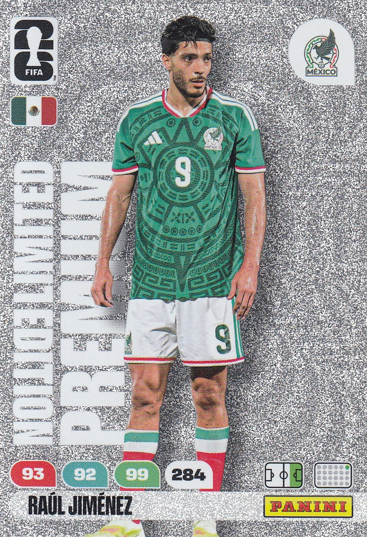 LE - RAUL JIMENEZ - MEXICO - LIMITED EDITION PREMIUM
