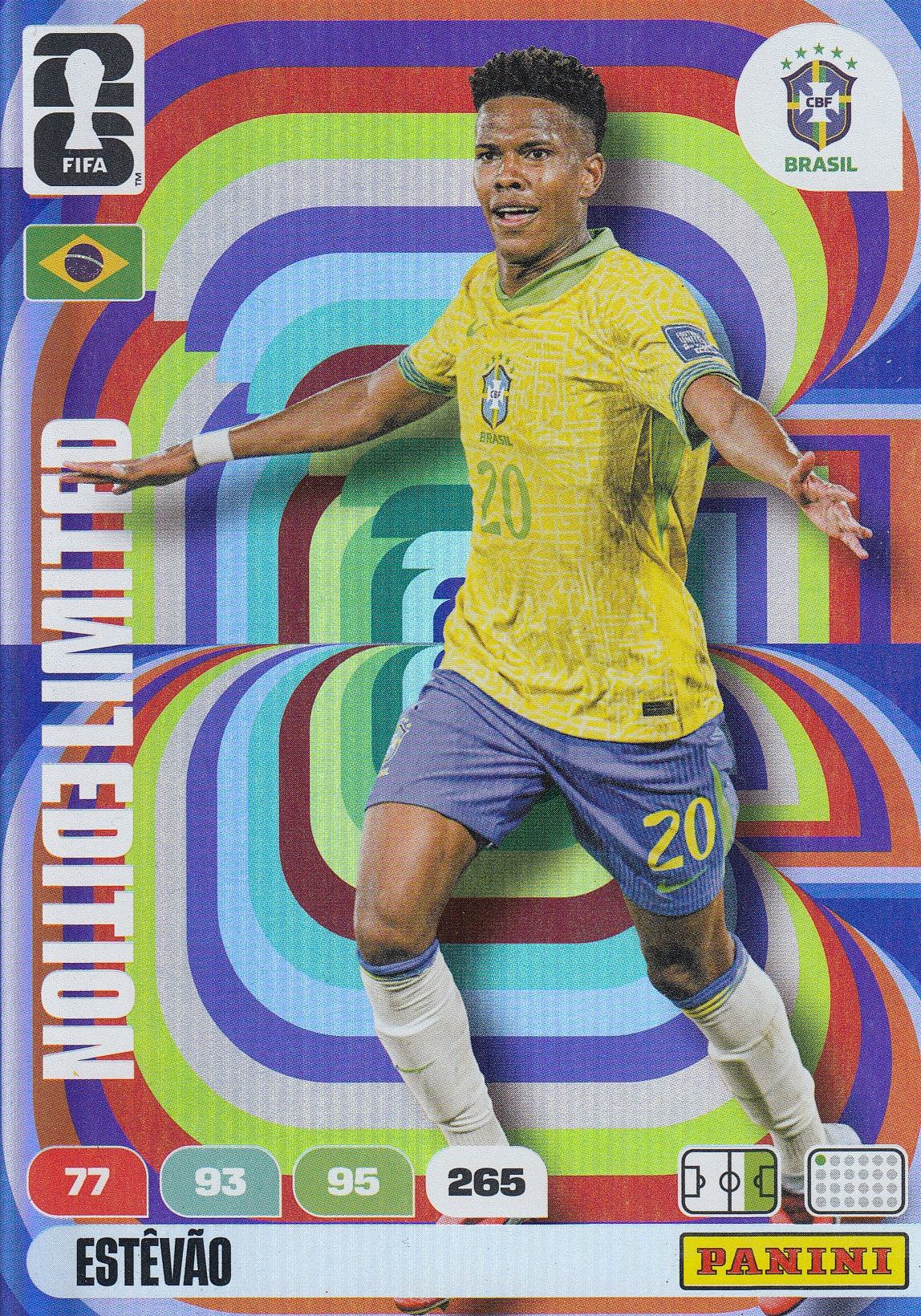 LE - ESTEVAO - BRAZIL - LIMITED EDITION STORFORMATKORT