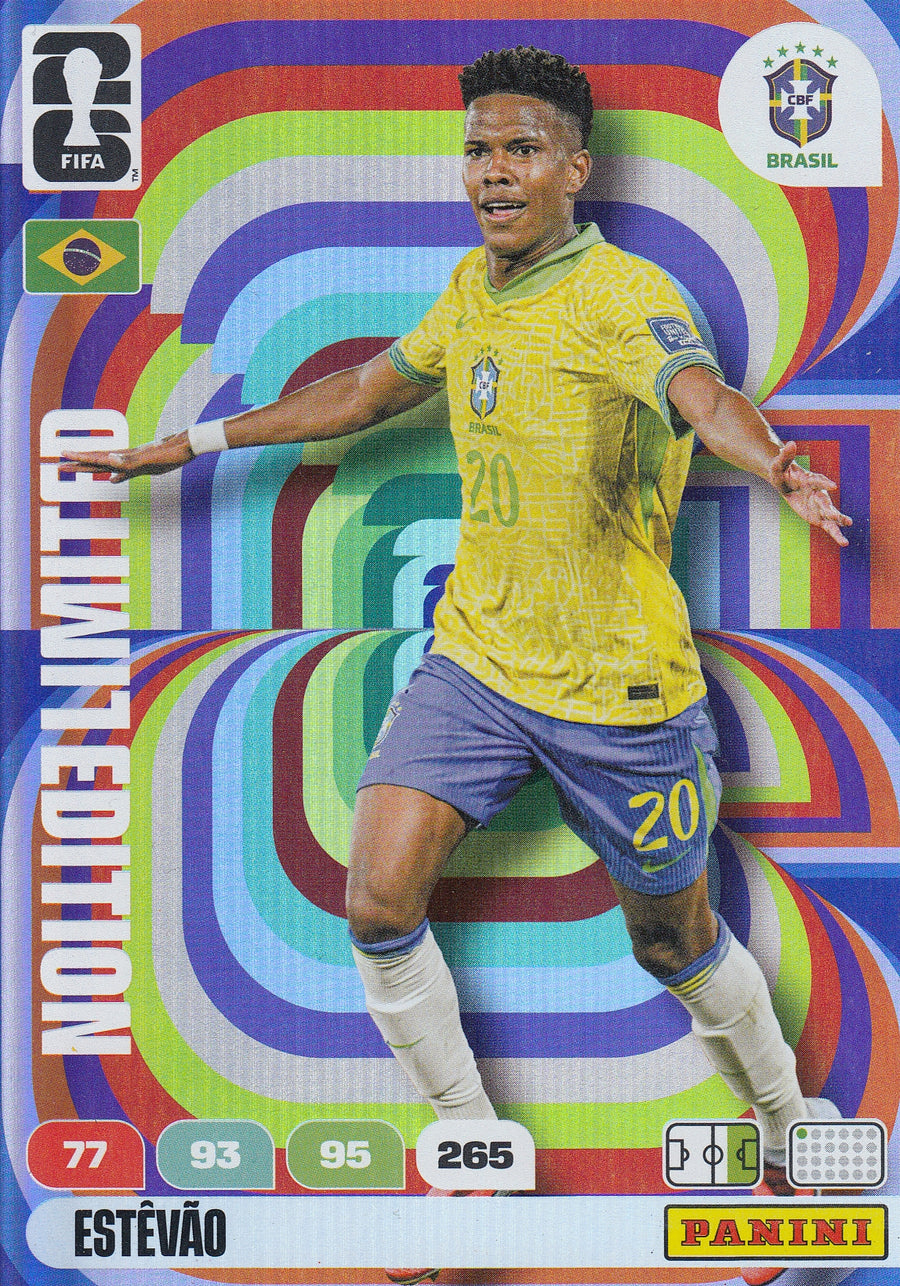 LE - ESTEVAO - BRAZIL - LIMITED EDITION STORFORMATKORT