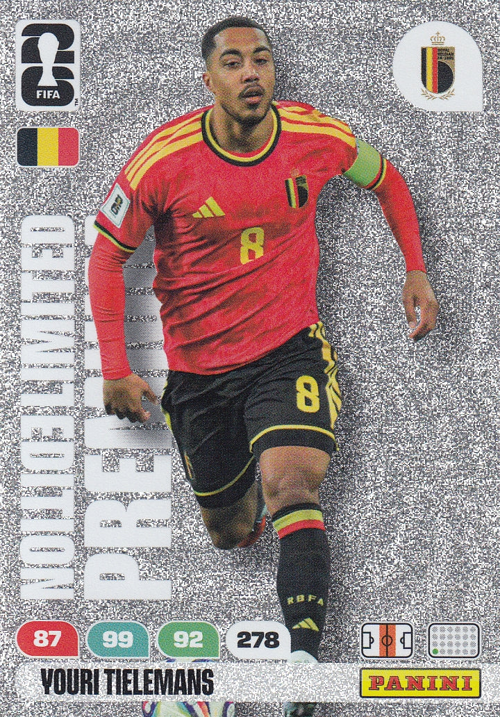 LE - YOURI TIELEMANS - BELGIUM - LIMITED EDITION PREMIUM