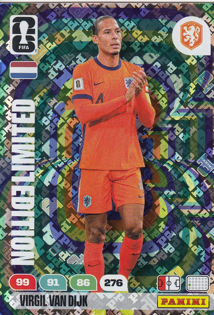 LE - VIRGIL VAN DIJK - NETHERLANDS - LIMITED EDITION