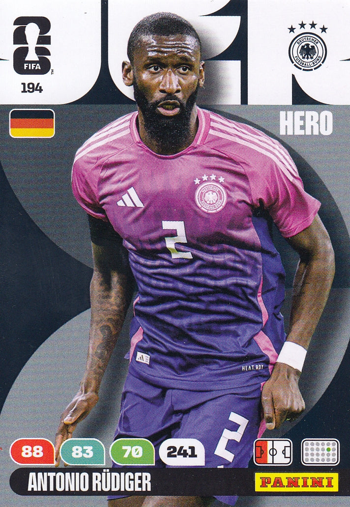 194. ANTONIO RUDIGER - GERMANY