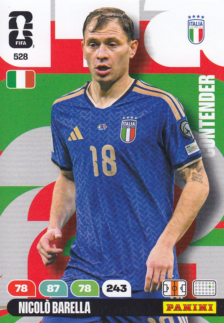 528. NICOLO BARELLA - ITALY - CONTENDER
