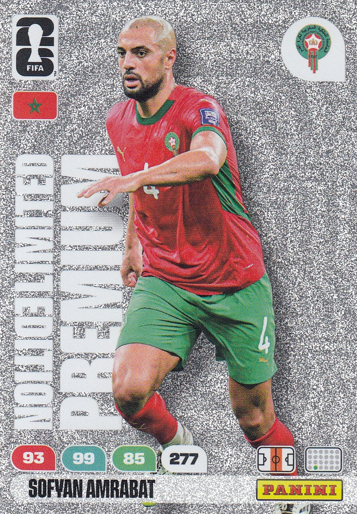 LE - SOFYAN AMRABAT - MOROCCO - LIMITED EDITION PREMIUM