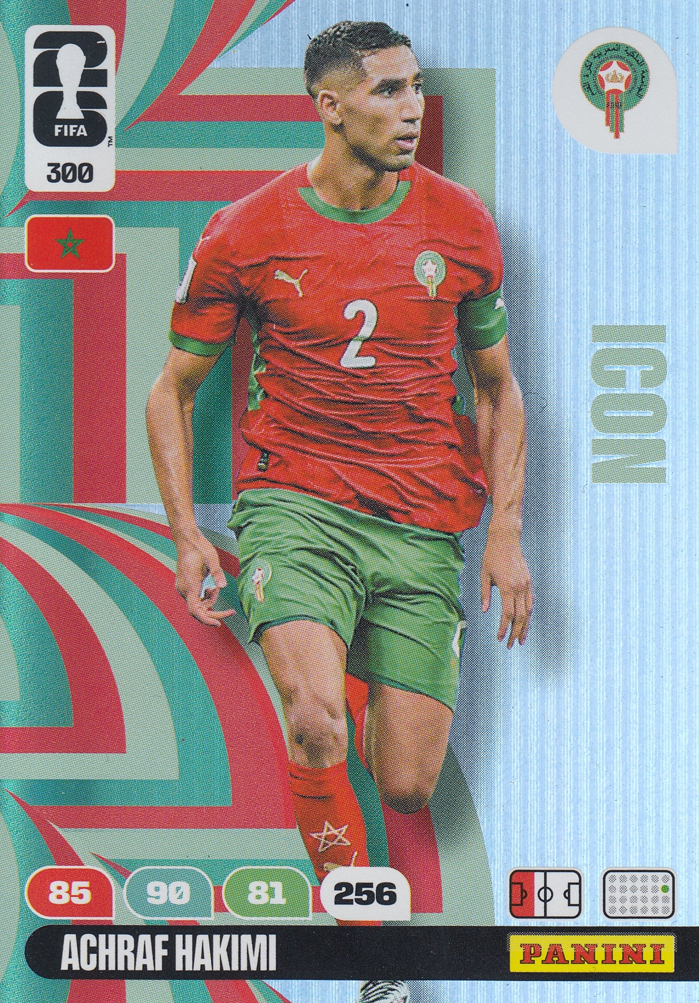 300. ACHRAF HAKIMI - MOROCCO - ICON
