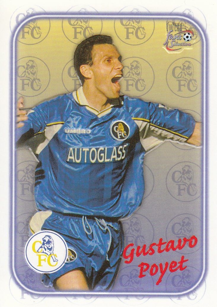 SE10. GUSTAVO POYET - CHELSEA - "BLUE BITS" - SPECIAL EDITION
