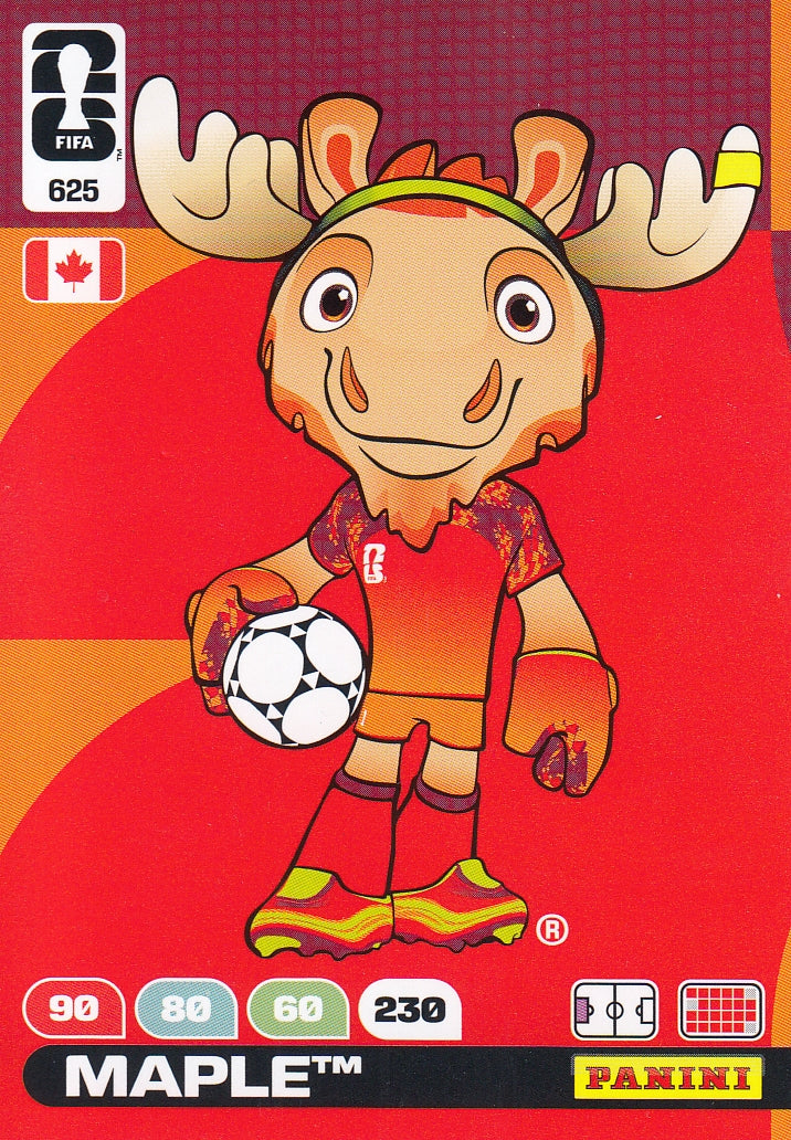 625. OFFICIAL MASCOT - MAPLE - CANADA