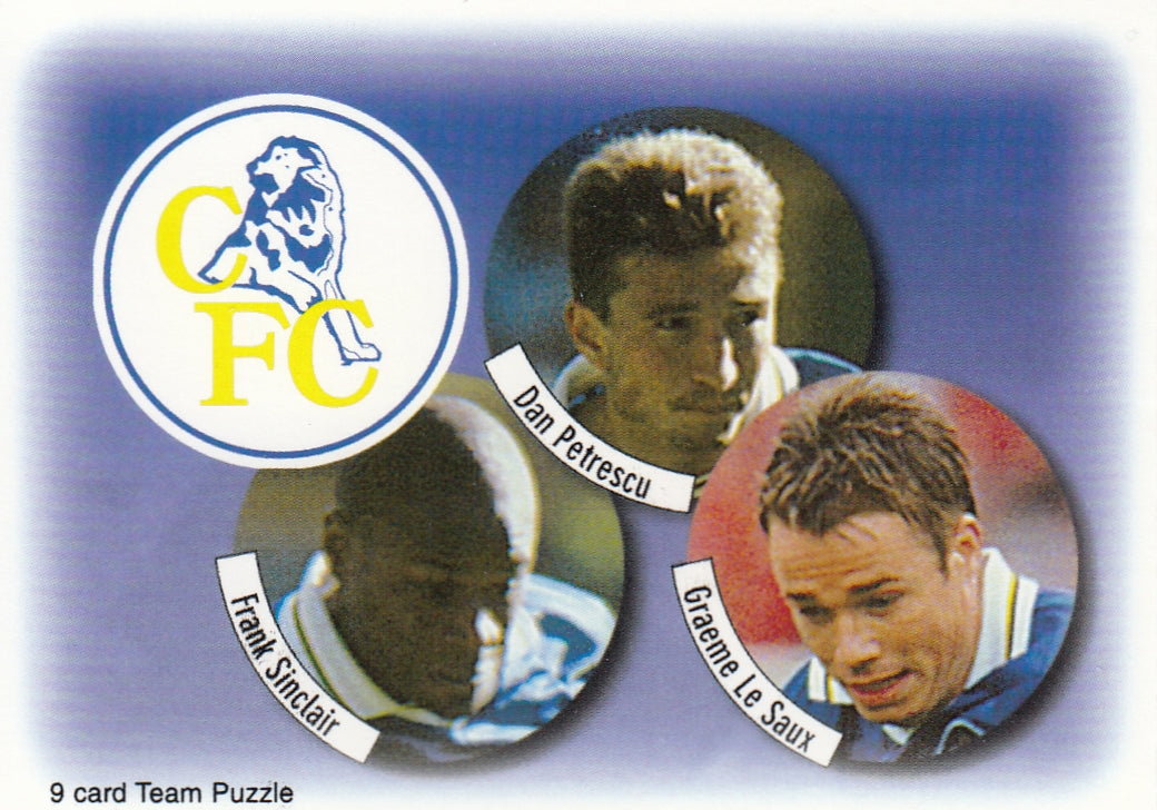 007. FRANK SINCLAIR - DAN PETRESCU - GRAEME LE SAUX - CHELSEA