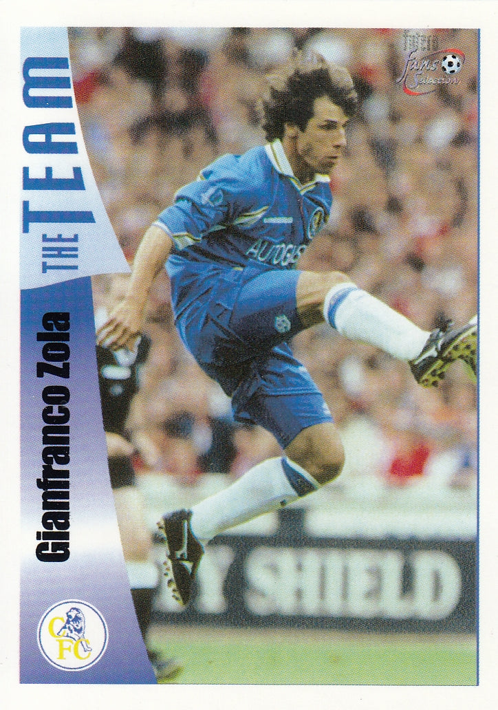 016. GIANFRANCO ZOLA - CHELSEA - THE TEAM