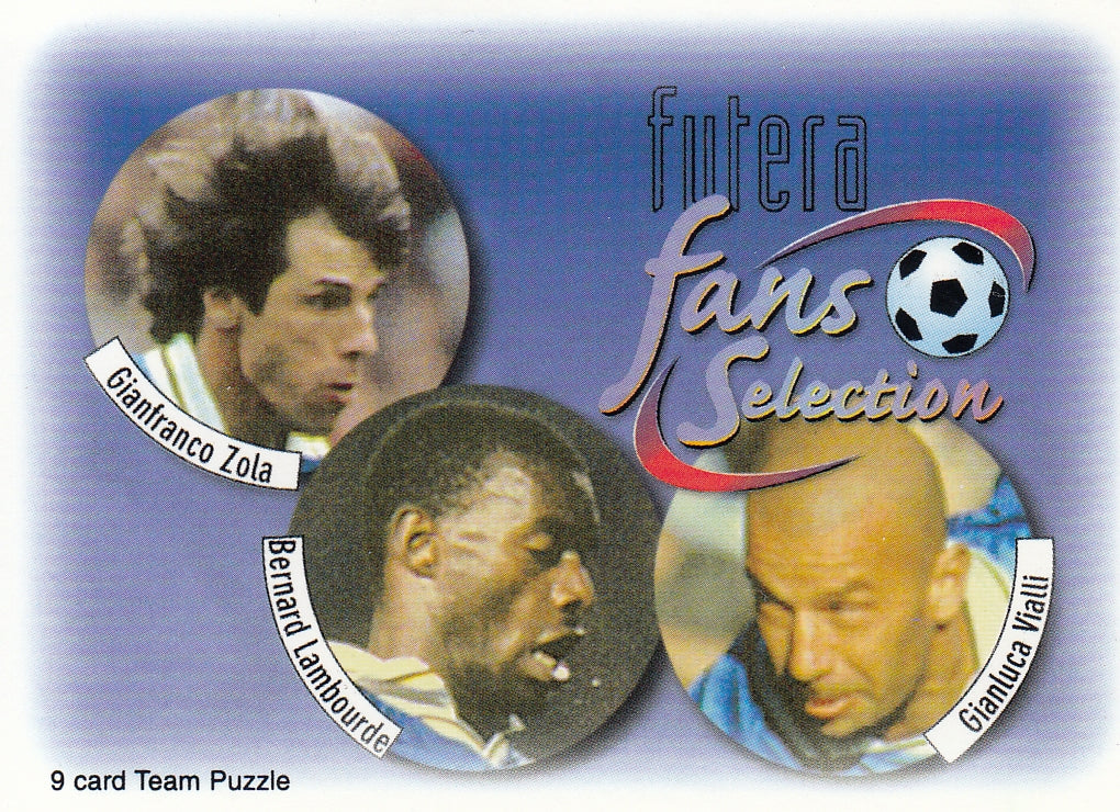 001. GIANFRANCO ZOLA - BERNARD LAMBOURDE - GIANLUCA VIALLI - CHELSEA
