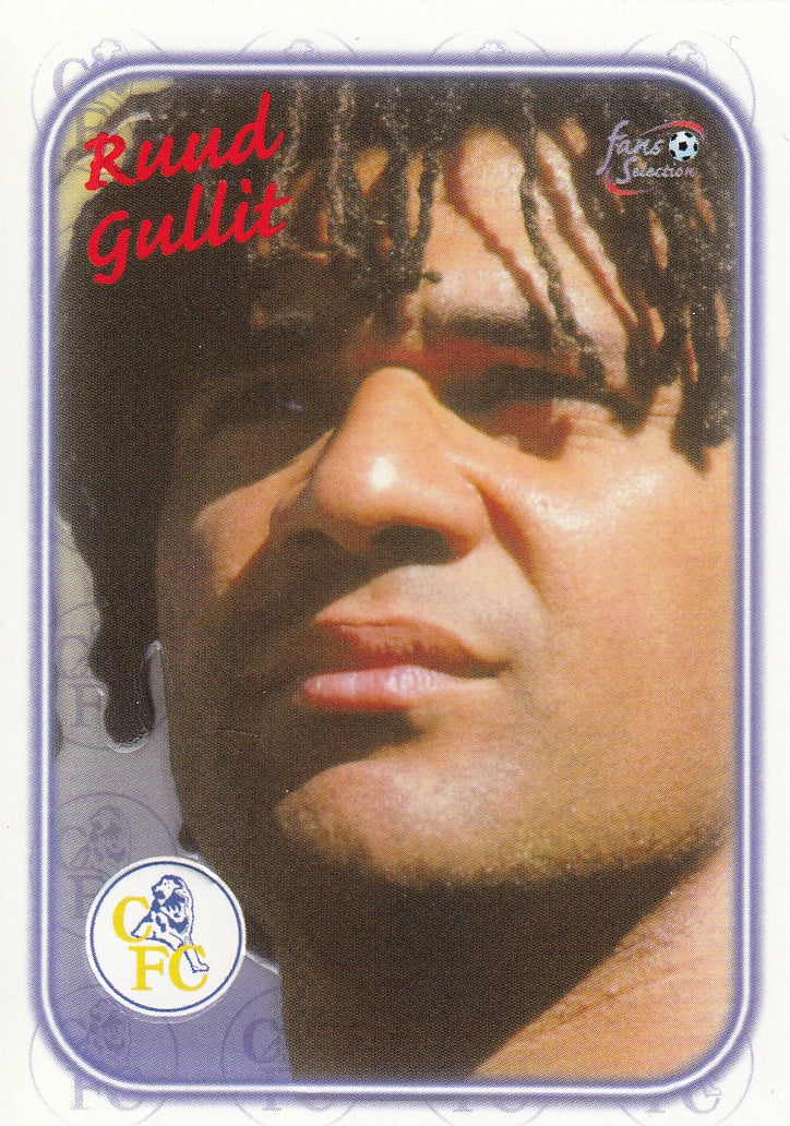 SE13. RUUD GULLIT - CHELSEA - "BLUE BITS" - SPECIAL EDITION
