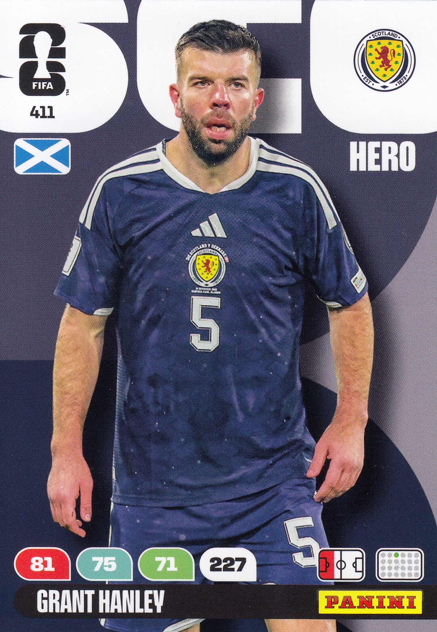 411. GRANT HANLEY - SCOTLAND
