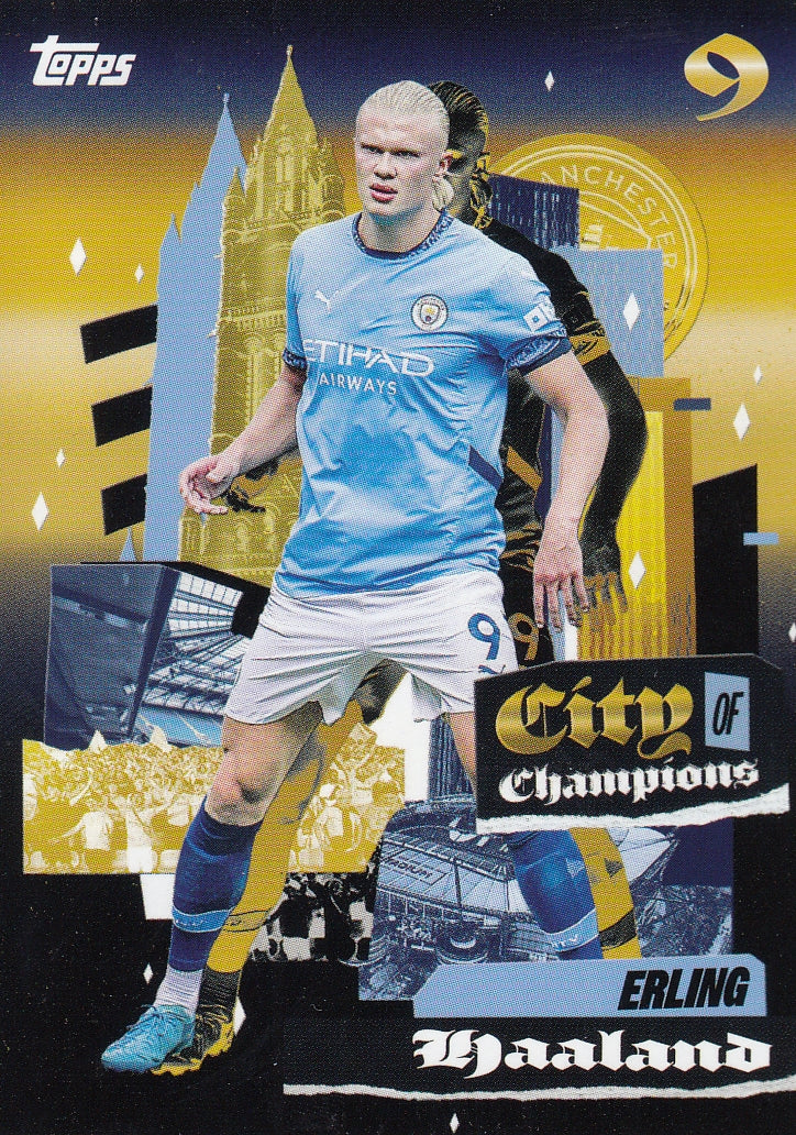 043. ERLING HAALAND - MANCHESTER CITY - CITY OF CHAMPIONS