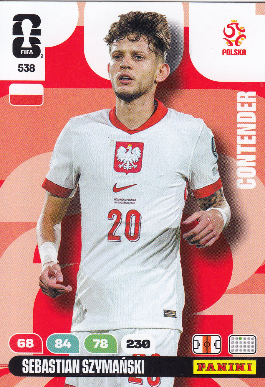 538. SEBASTIAN SZYMANSKI - POLAND - CONTENDER