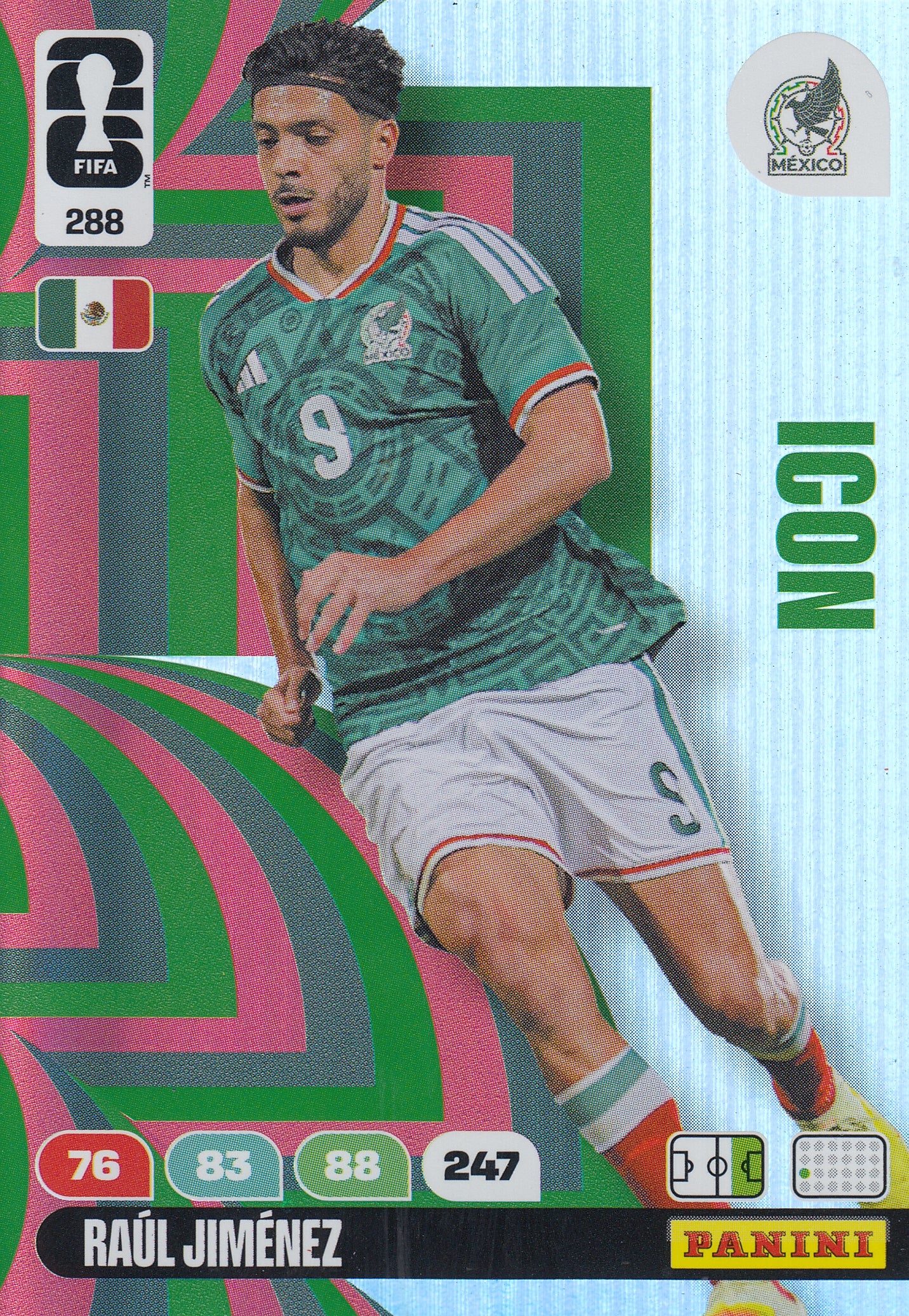 288. RAUL JIMENEZ - MEXICO - ICON