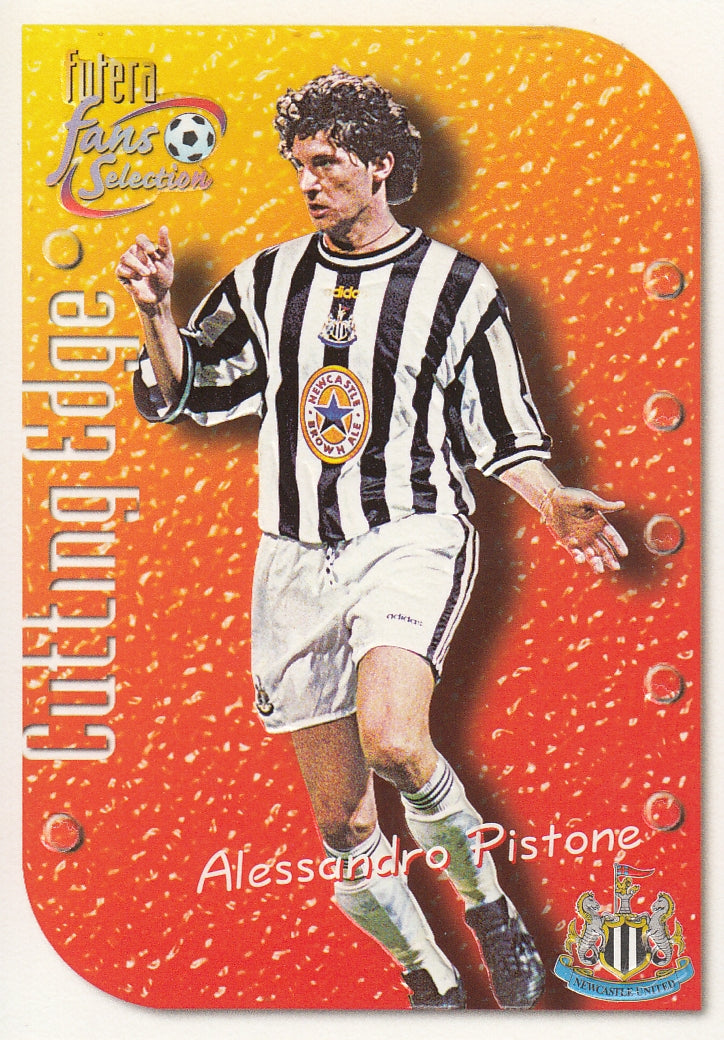 CE-04. ALESSANDRO PISTONE - NEWCASTLE UNITED - CUTTING EDGE EMBOSED