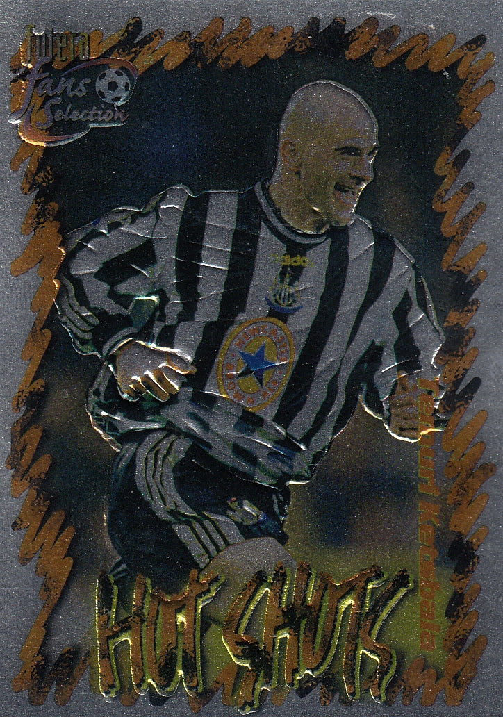 HS-01. TEMURI KETSBAIA - NEWCASTLE UNITED - HOT SHOTS CHROME EMBOSED