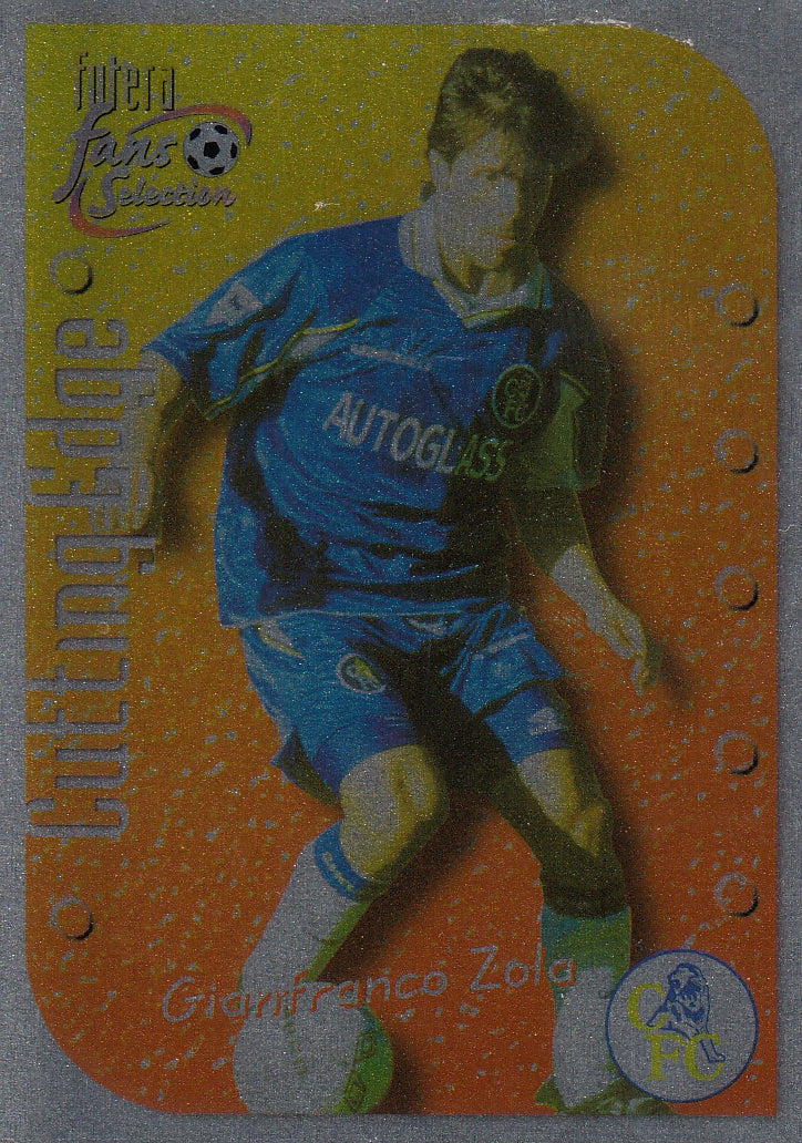 001. GIANFRANCO ZOLA - CHELSEA - CUTTING EDGE - CHROME