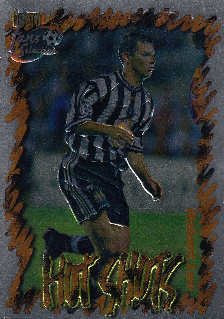 HS-07. ROBERT LEE - NEWCASTLE UNITED - HOT SHOTS CHROME EMBOSED