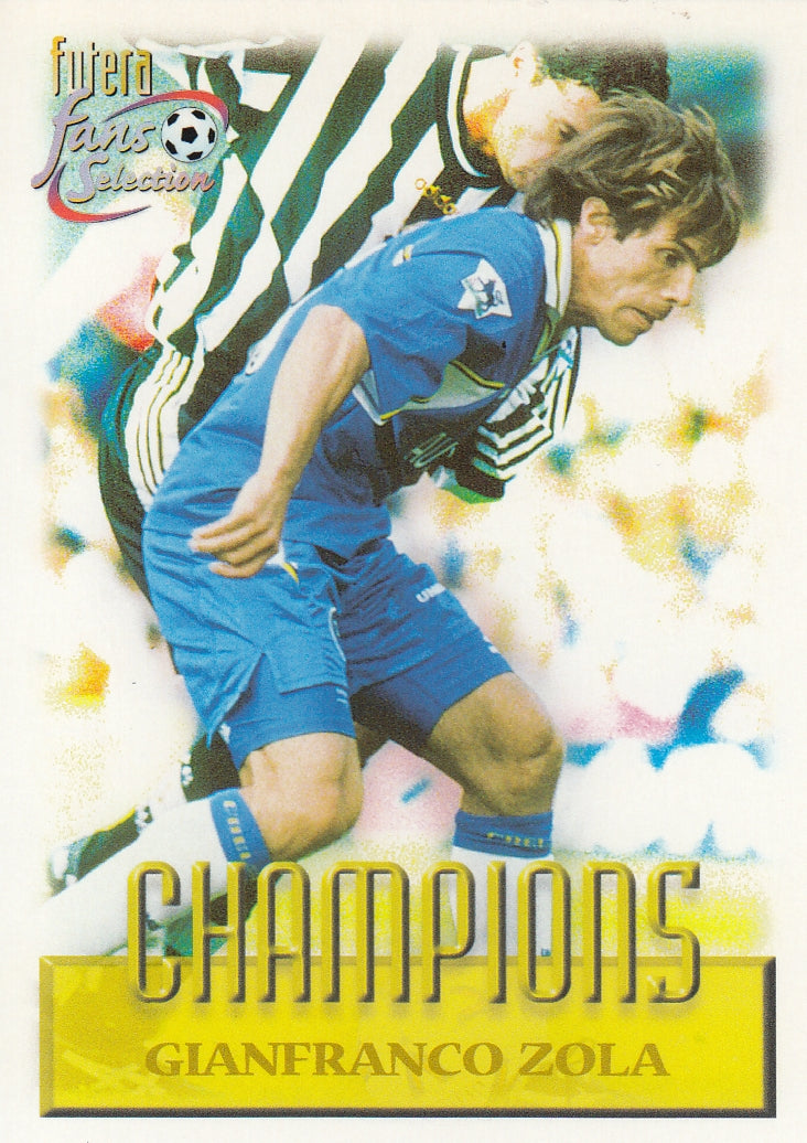 082. GIANFRANCO ZOLA - CHELSEA - CHAMPIONS