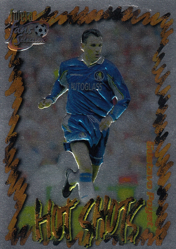 HS-01. GUSTAVO POYET - CHELSEA - CHROME EMBOSED