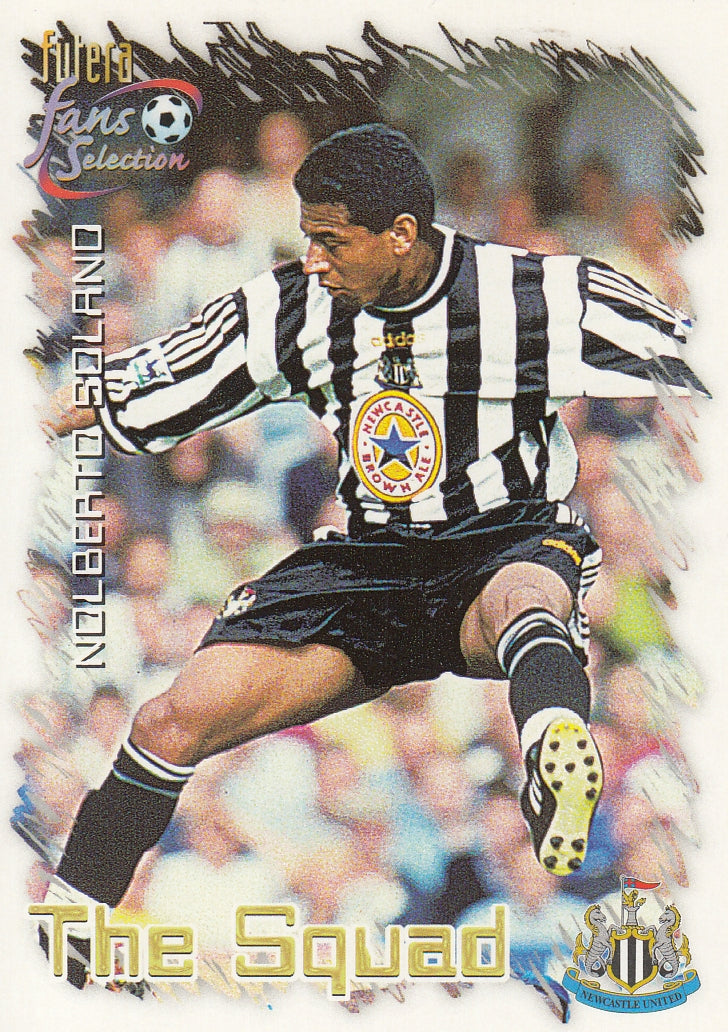 034. NOLBERTO SOLANO - NEWCASTLE UNITED - THE SQUAD