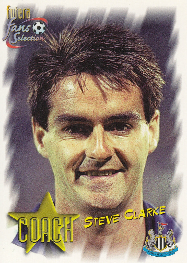 095. STEVE CLARKE - NEWCASTLE UNITED - COACH