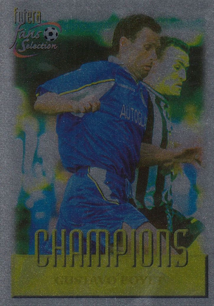 089. GUSTAVO POYET - CHELSEA - CHAMPIONS