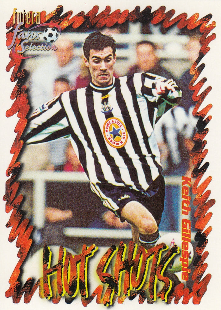 053. KEITH GILLESPIE - NEWCASTLE UNITED - HOT SHOTS