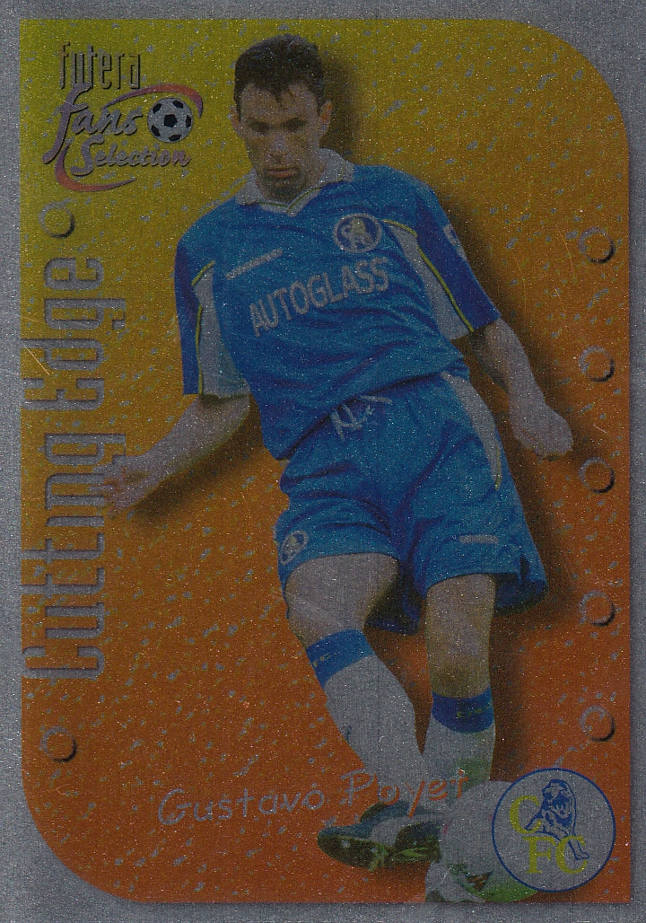 002. GUSTAVO POYET - CHELSEA - CUTTING EDGE - CHROME