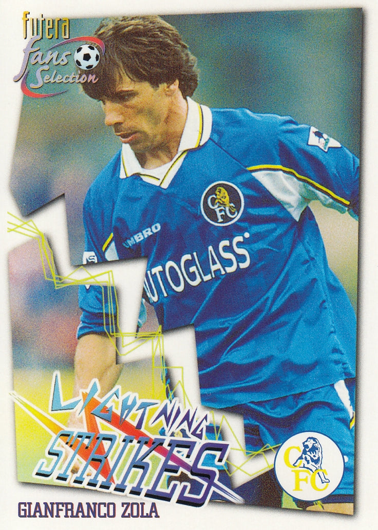 068. GIANFRANCO ZOLA - CHELSEA - LIGHTNING STRIKES