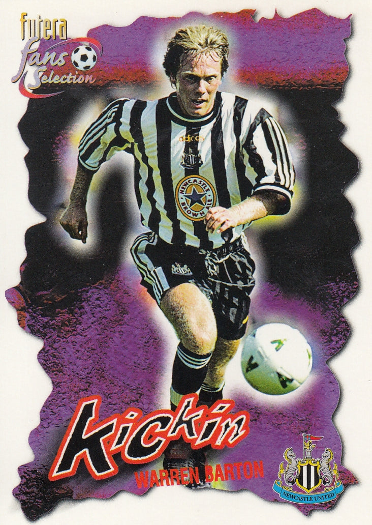 044. WARREN BARTON - NEWCASTLE UNITED - KICKIN