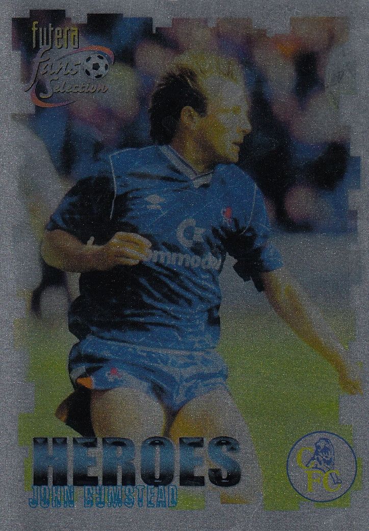 062. JOHN BUMSTEAD - CHELSEA - HEROES - CHROME