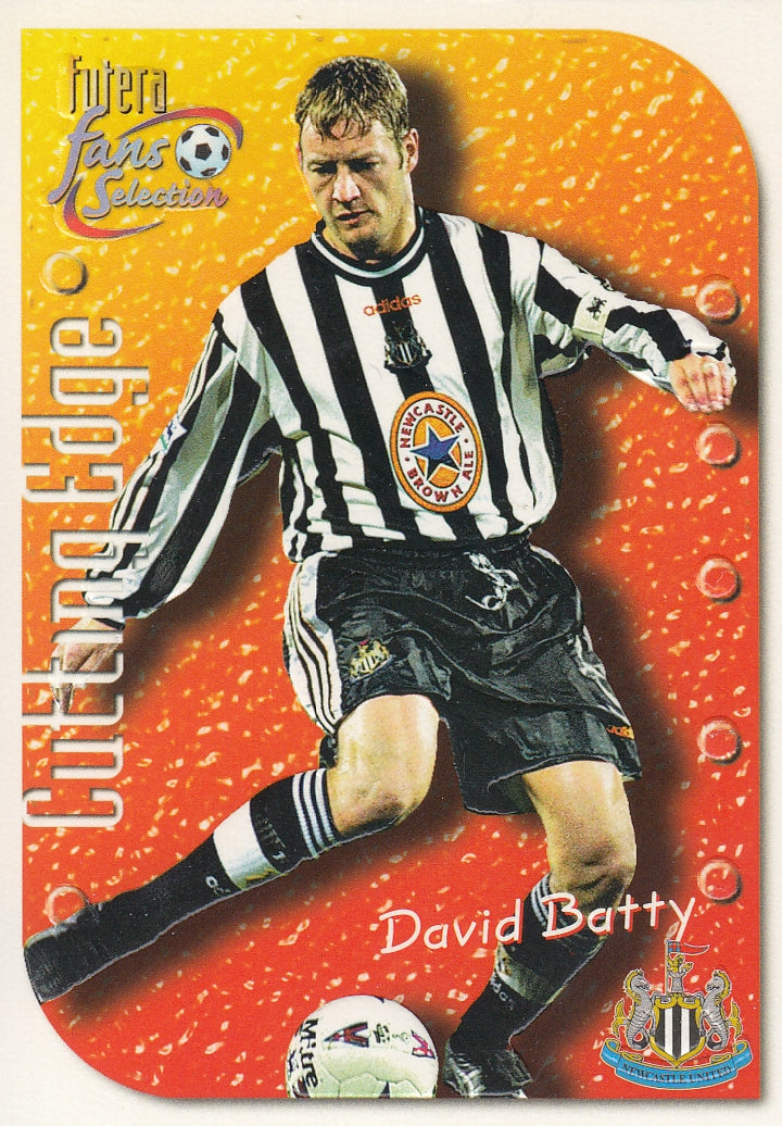 CE-02. DAVID BATTY - NEWCASTLE UNITED - CUTTING EDGE EMBOSED