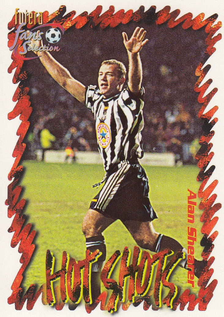 050. ALAN SHEARER - NEWCASTLE UNITED - HOT SHOTS