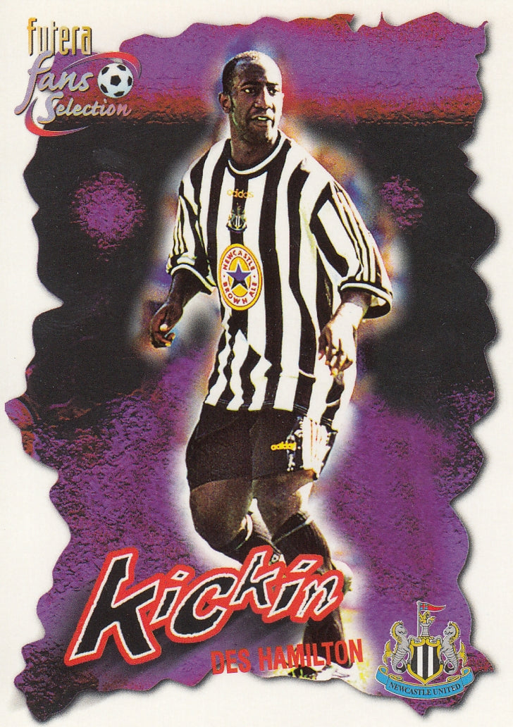 038. DES HAMILTON - NEWCASTLE UNITED - KICKIN