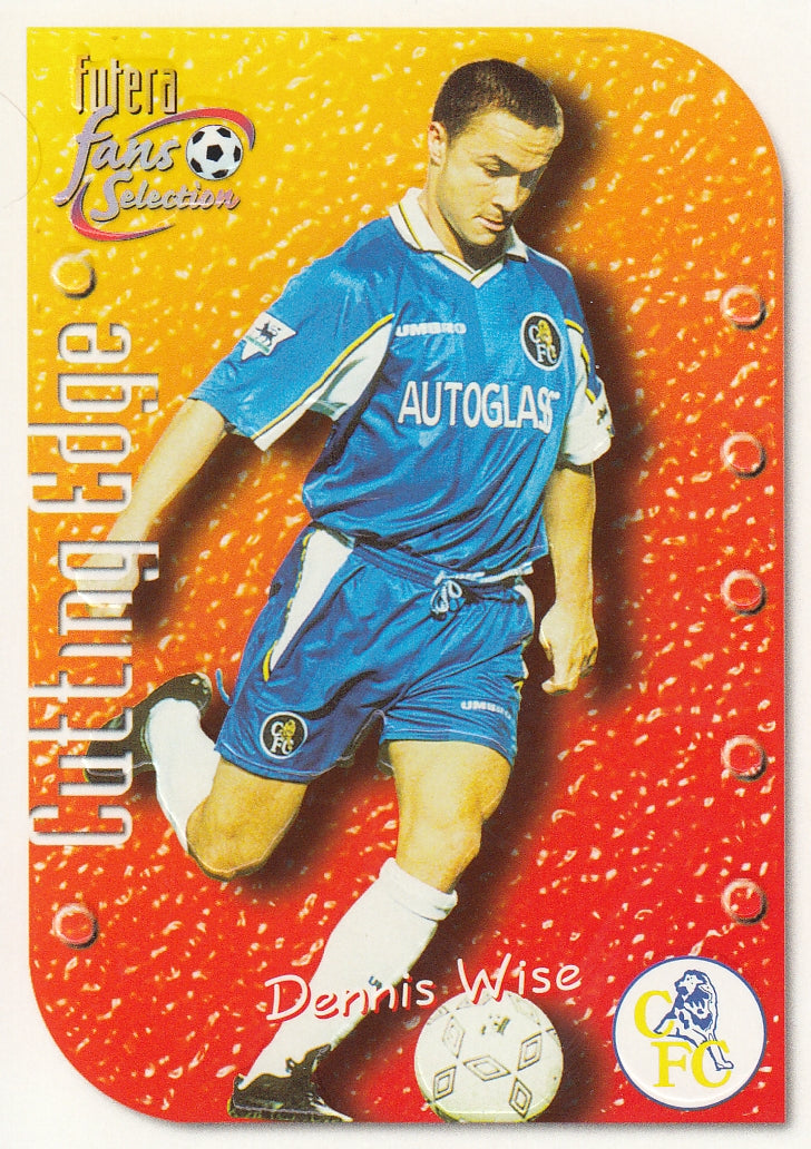 CE-08. DENNIS WISE - CHELSEA - CUTTING EDGE EMBOSED