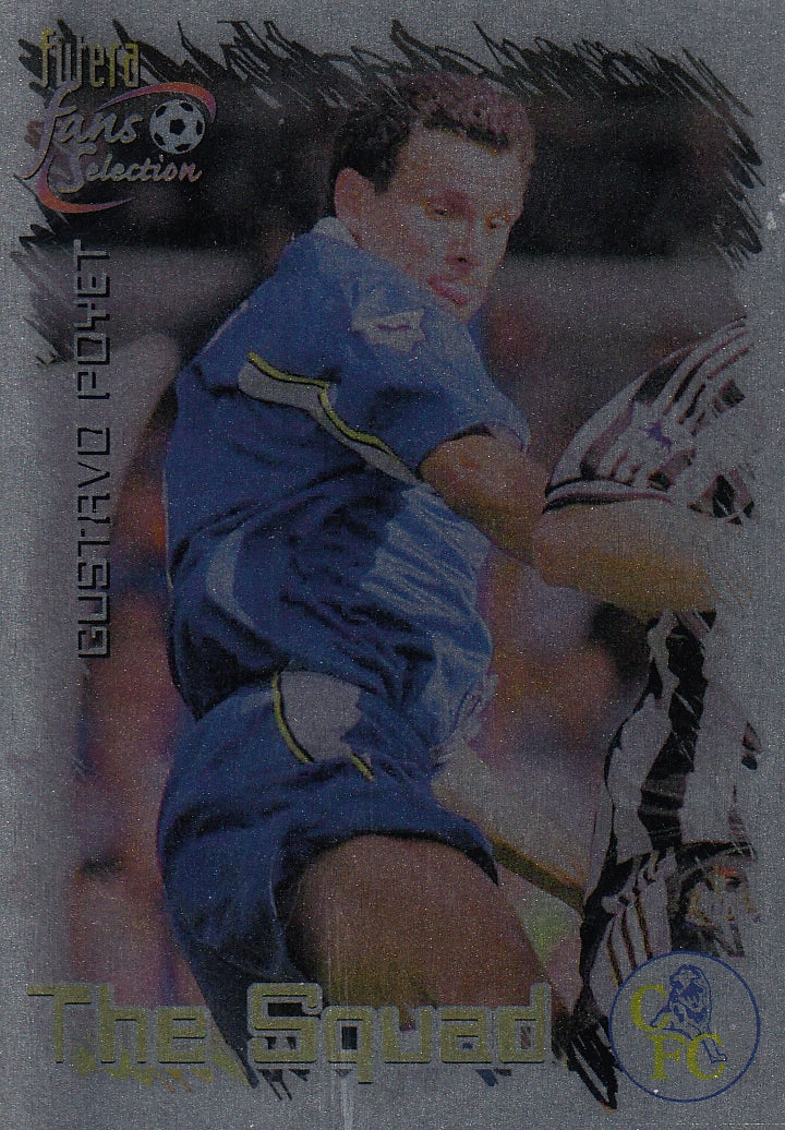 027. GUSTAVO POYET - CHELSEA - THE SQUAD - CHROME