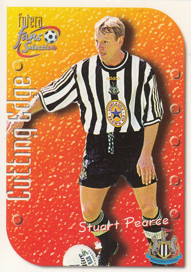CE-09. STUART PEARCE - NEWCASTLE UNITED - CUTTING EDGE EMBOSED