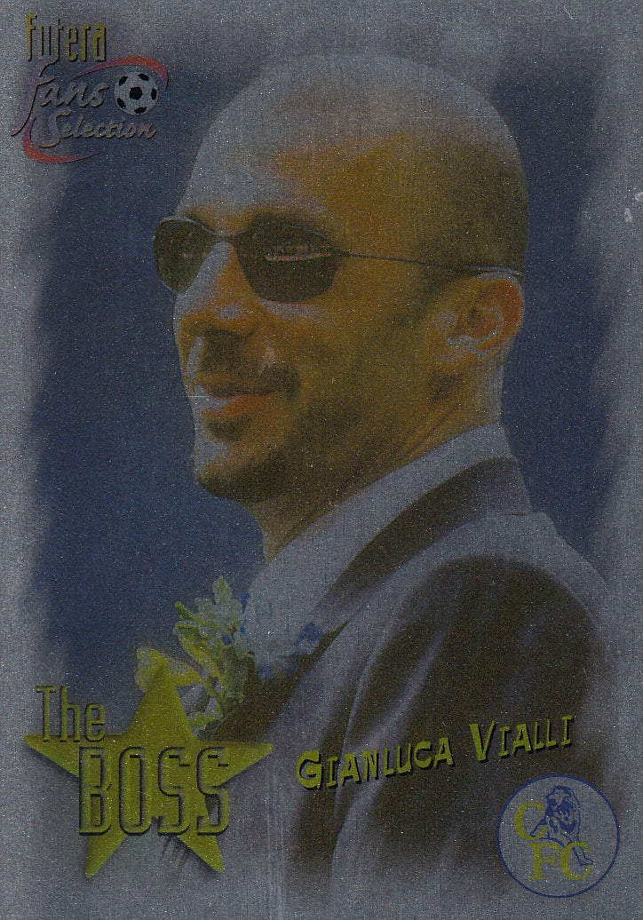 096. GIANLUCA VIALLI - CHELSEA - THE BOSS - CHROME