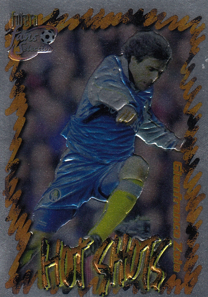HS-09. GIANFRANCO ZOLA - CHELSEA - CHROME EMBOSED