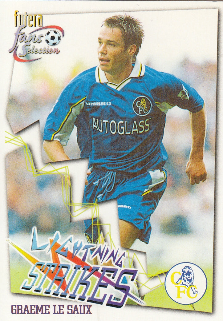 069. GRAEME LE SAUX - CHELSEA - LIGHTNING STRIKES