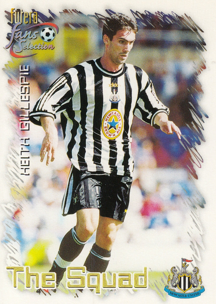 012. KEITH GILLESPIE - NEWCASTLE UNITED - THE SQUAD