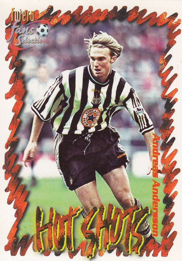 054. ANDREAS ANDERSSON - NEWCASTLE UNITED - HOT SHOTS