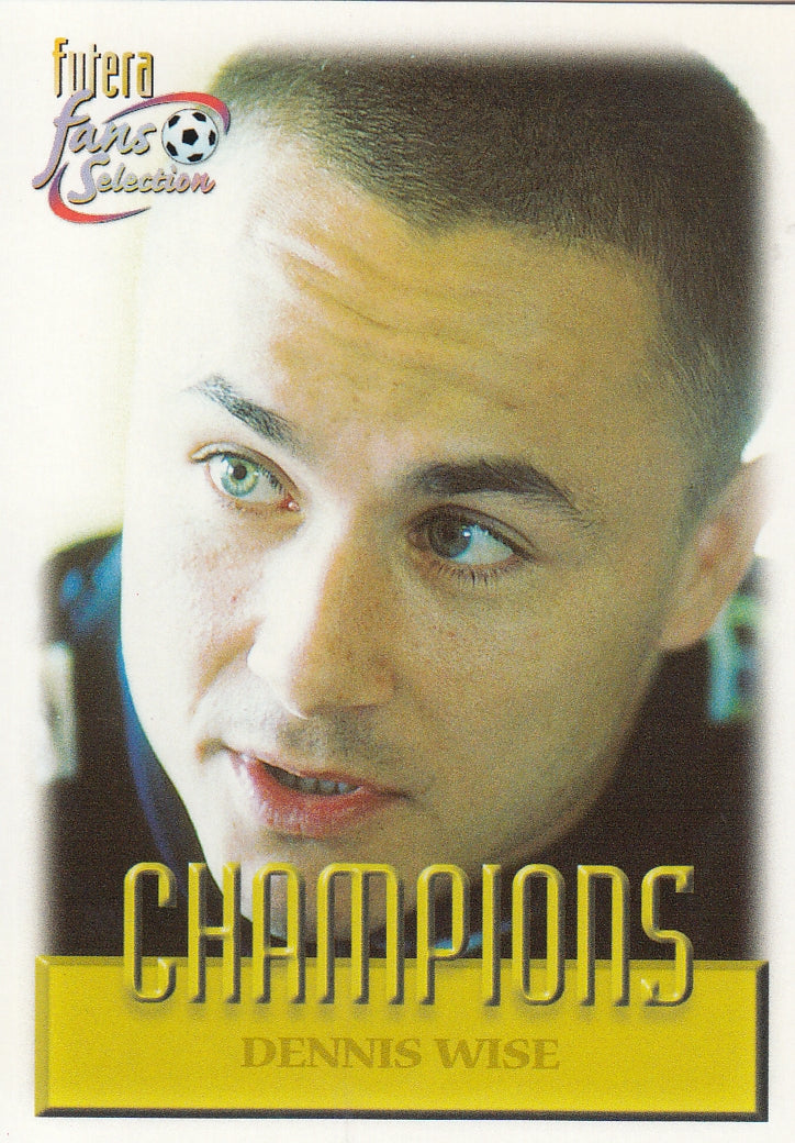 087. DENNIS WISE - CHELSEA - CHAMPIONS