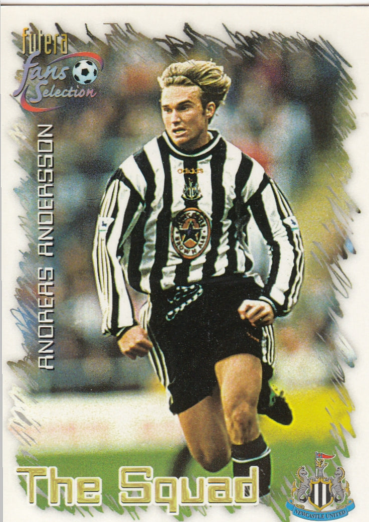030. ANDREAS ANDERSSON - NEWCASTLE UNITED - THE SQUAD
