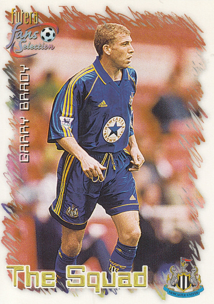036. GARRY BRADY - NEWCASTLE UNITED - THE SQUAD