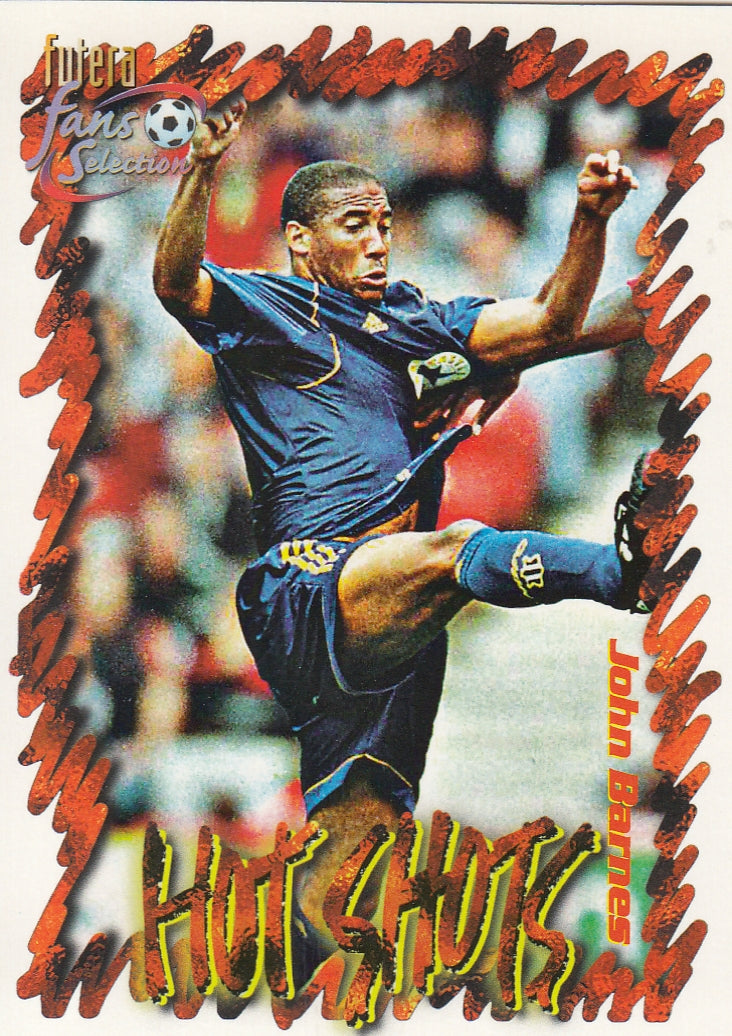 048. JOHN BARNES - NEWCASTLE UNITED - HOT SHOTS
