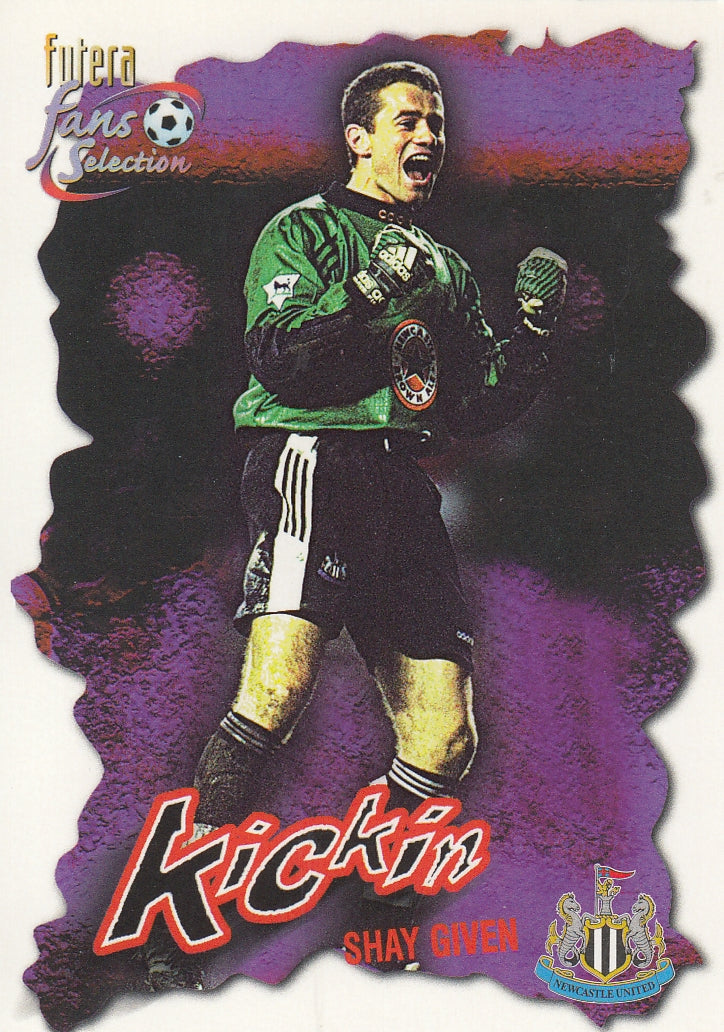 045. SHAY GIVEN - NEWCASTLE UNITED - KICKIN